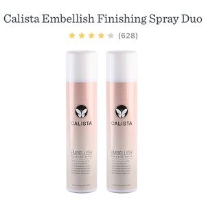 Calista Embellish Finishing Spray NWOT Set 2 DISCOUNT SHIPPING